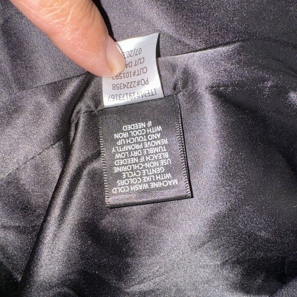 NWT  TORRID Womens Jacket Black Relaxed Open Front sz 5 Stretch - Picture 6 of 6